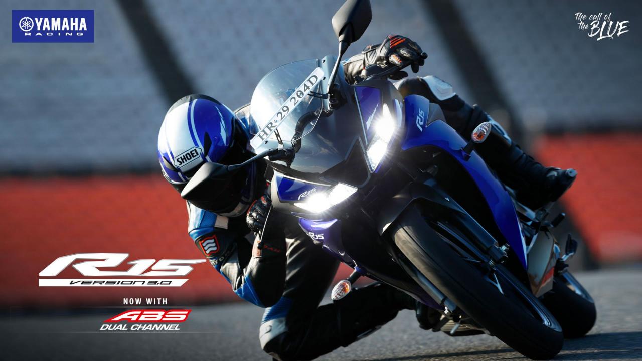 為奔馳而生的YAMAHA YZF-R15V3 ABS